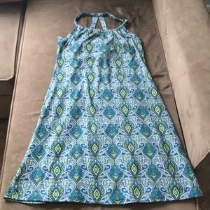 Like New Prana Paisley A-lime Dress